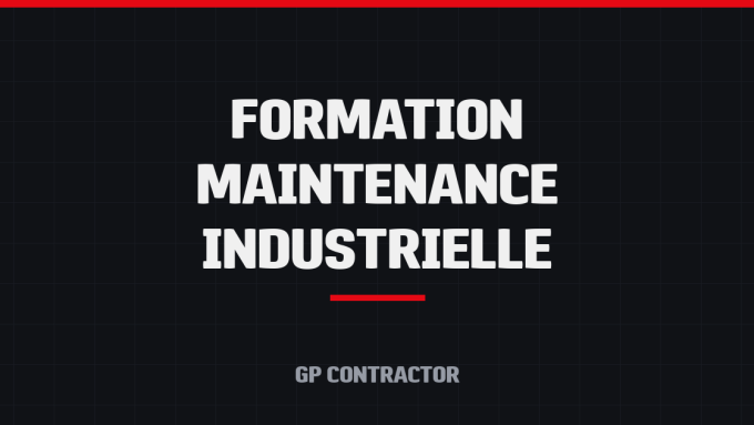 Formation maintenance industrielle