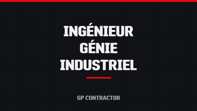 Ingénieur génie industriel Maroc