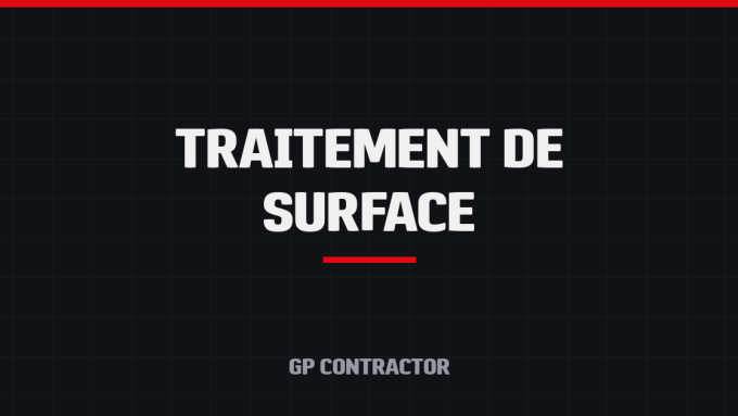 Traitement de surface Maroc